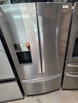 WHIRLPOOL FRENCH DOOR STAINLESS STEEL REFRIGERATOR