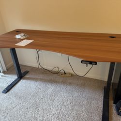 Tan Apex desk 