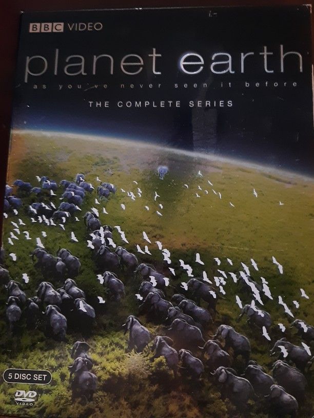 BBC Video - Planet Earth DVDs - As You've Never Seen It Before -the Complete Series - 5 Disc Set
