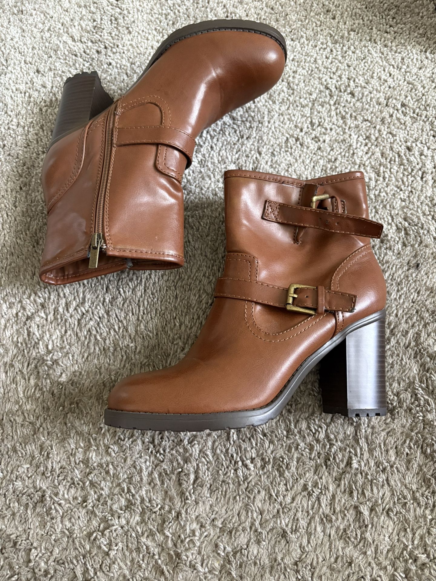 Chaps, Brown Boots, Size 9
