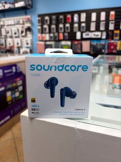 Anker Soundcore Liberty 5 Noise Cancelling Earbuds Blue New