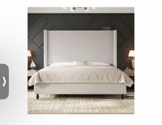 Brand new, never used, king size bed for sale.