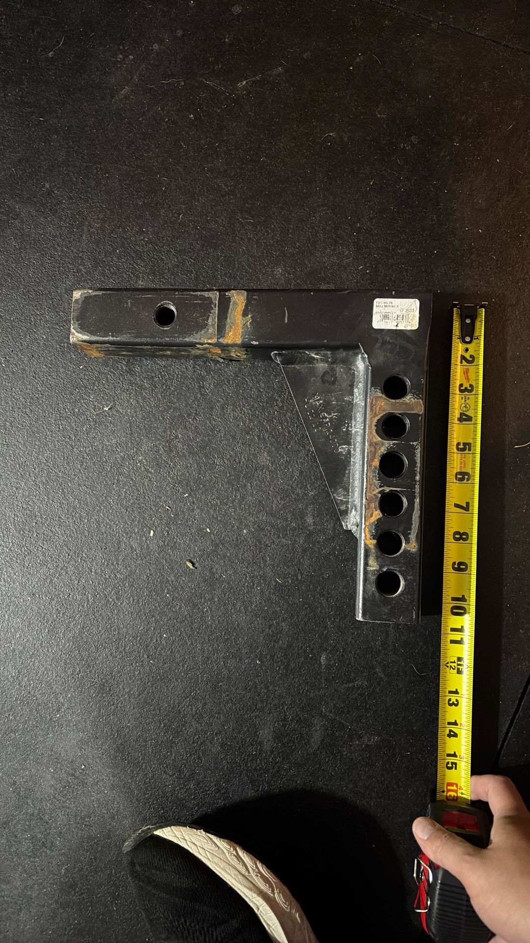 Drop Hitch Ball Mount