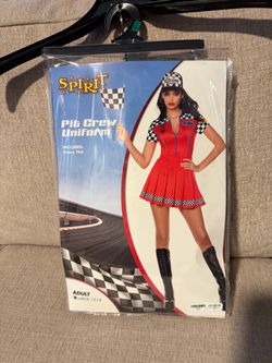 Spirit Pit Crew uniform Halloween Costume