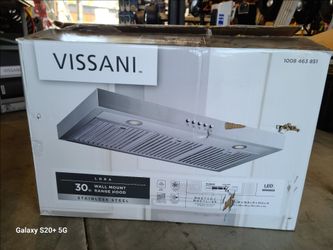 Vissani 30" wall mount range hood