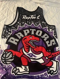Mitchell And Ness Toronto Raptor’s Basketball Jersey Men’s Large Pre Owned