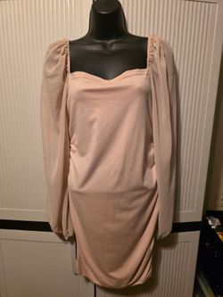 Tan dress