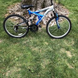24” Mountain Bike (duel Suspension)