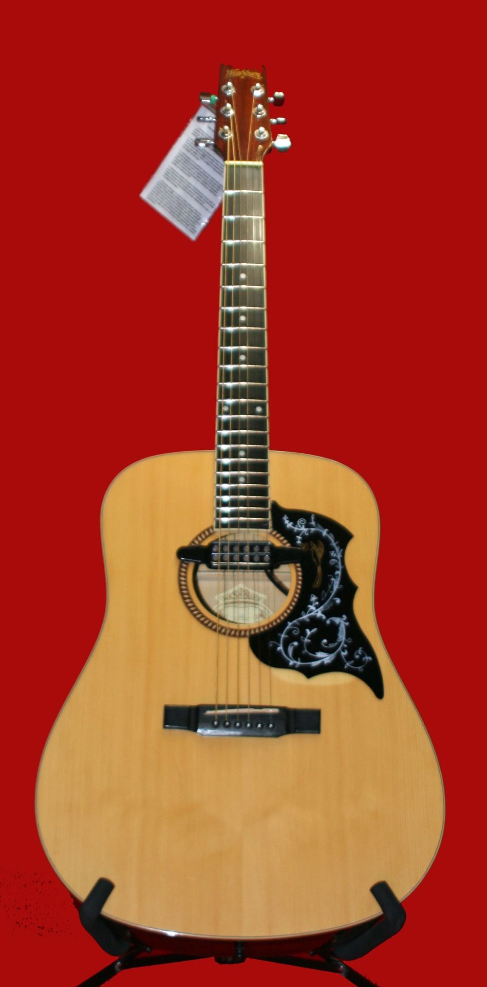 Washburn G30 Acoustic Electric Guitar With Case