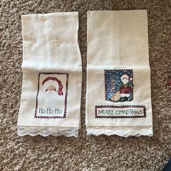 Christmas Hand Towels