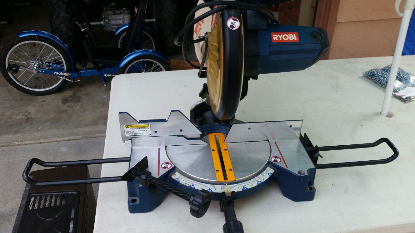 Ryobi TS1354, 10" compound Miter saw with Laser Guide for sale