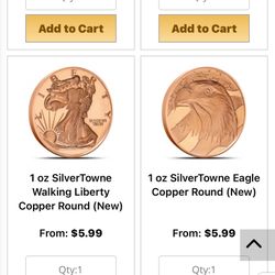 Copper Bullion