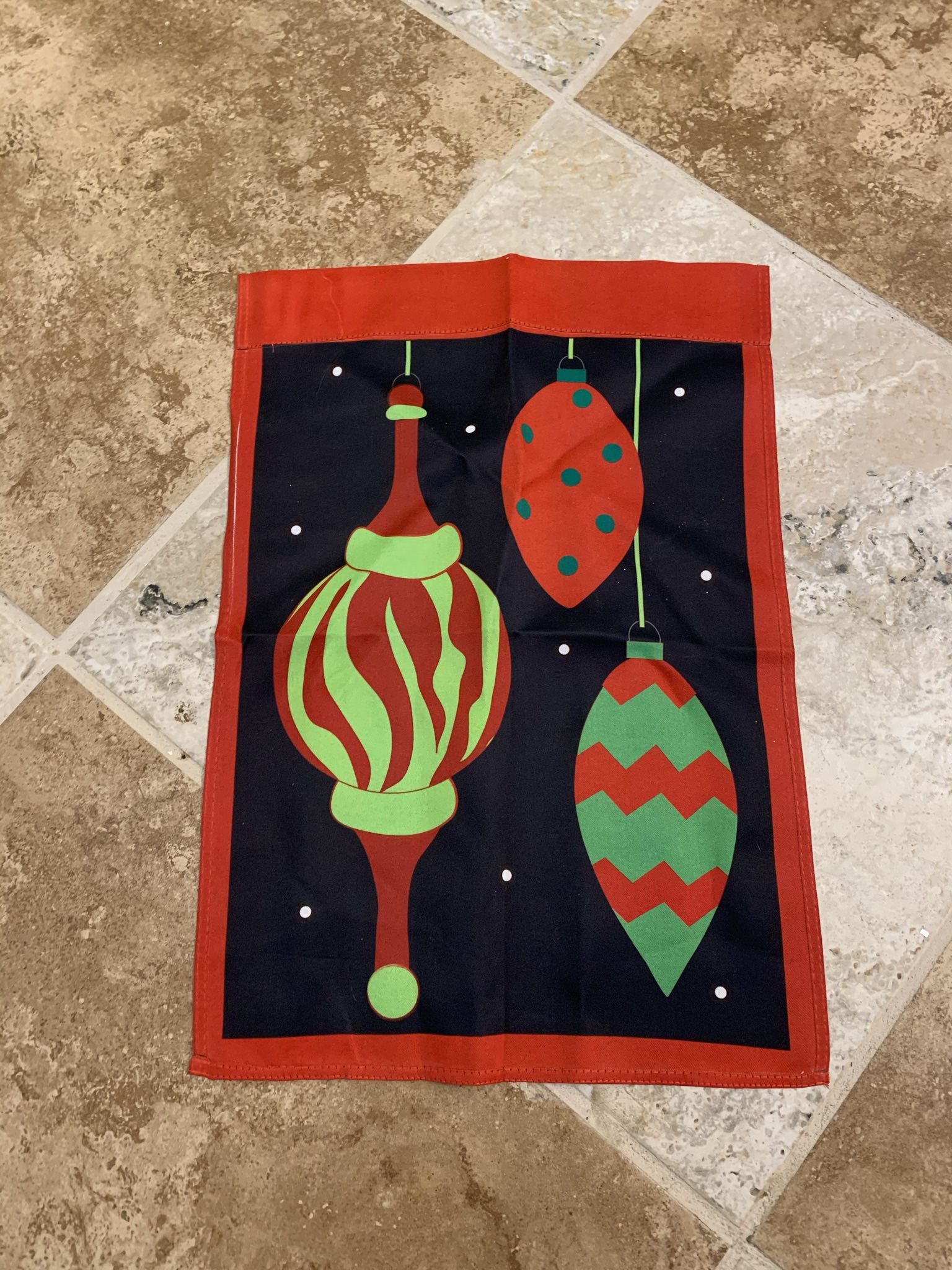 New never used small garden flag