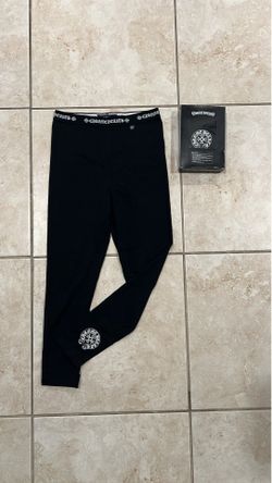 Black Women’s Chrome heart Leggings