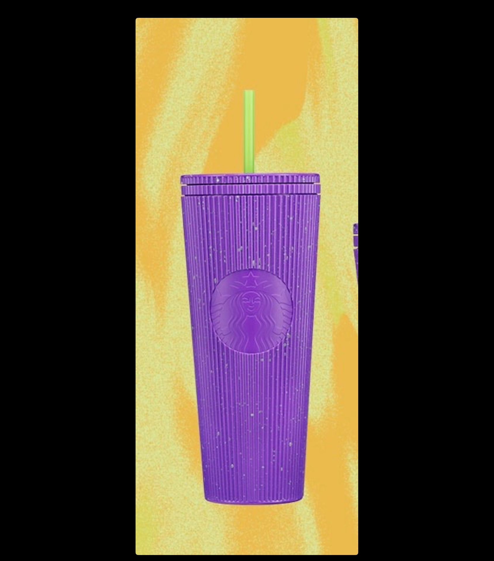 Starbucks Purple Potion Glow-in-the-Dark Cold Cup