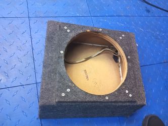 10" Single Sealed Subwoofer Box Enclosure