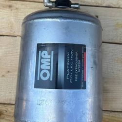 OMP Platinum Collection Fire Extinguisher System Cylinder 3.9L Empty Used