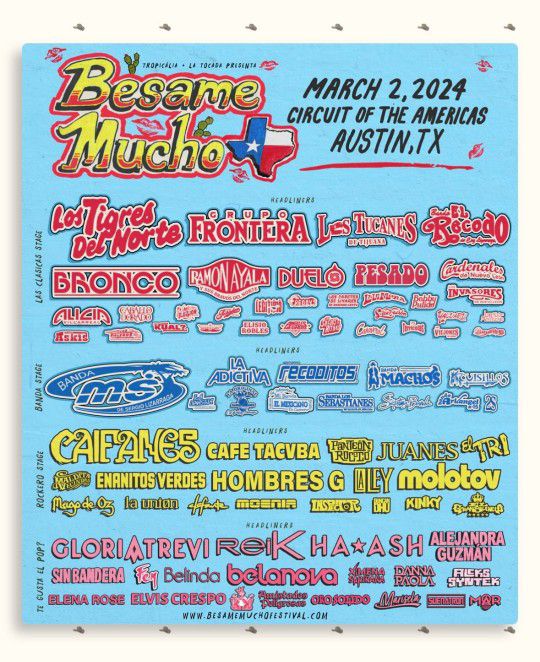 Besame Mucho Festival (AUSTIN TX)