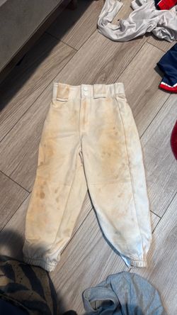 Youth Baseball Pants White