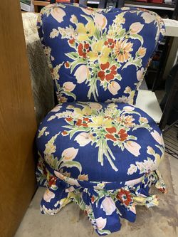 Cute Floral Chair