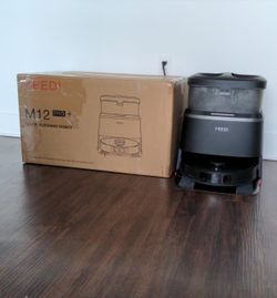 Moving Sale $175 OBO: YEEDI M12 Pro+ Robot Vacuum Mop Combo (Self-Empty Dock)