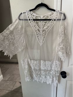 Teen/ Women's Swim Cover Up Top Size S/M/L