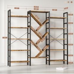 Triple 5 Tier Book Shelf