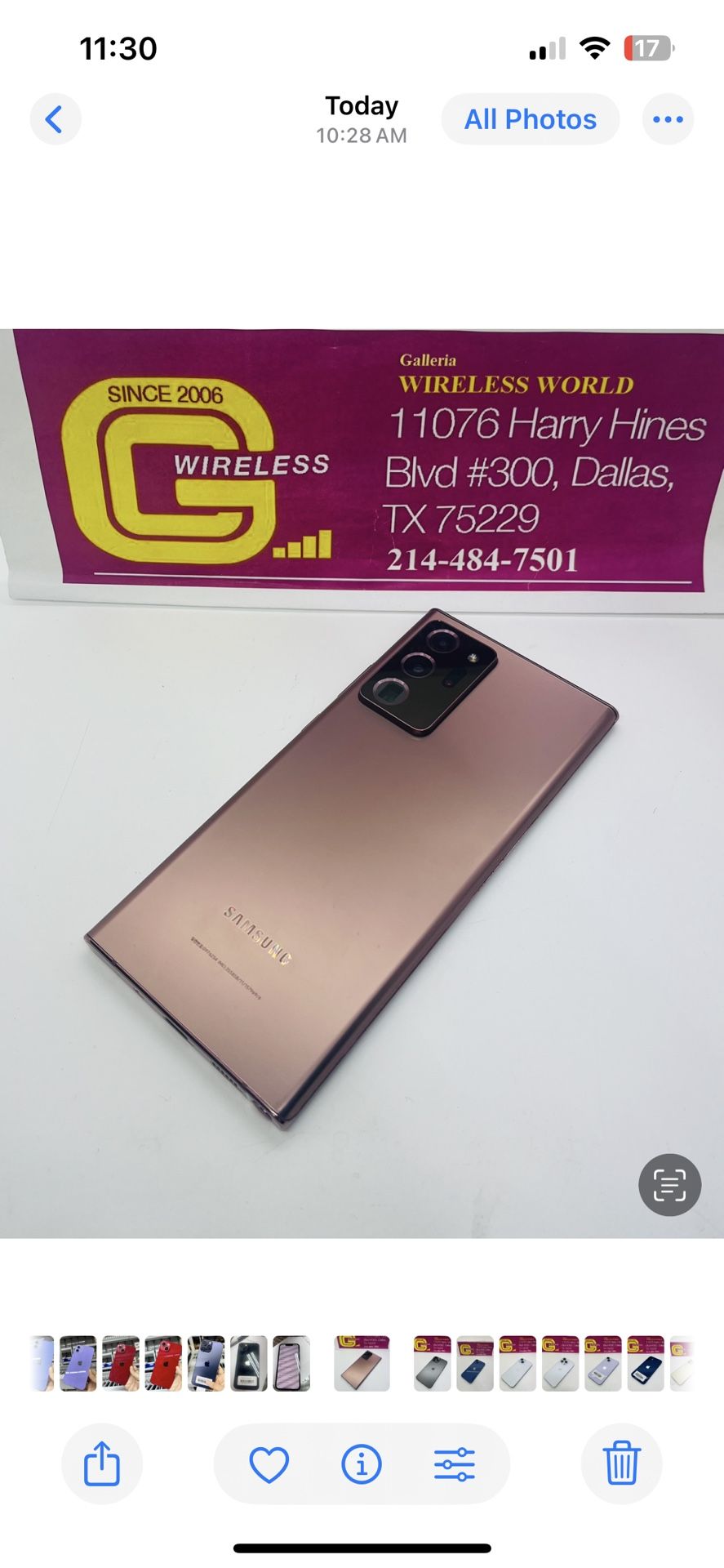 5g 128gb Galaxy 20 Note Ultra Samsung Galaxy Note 20 Ultra 5G