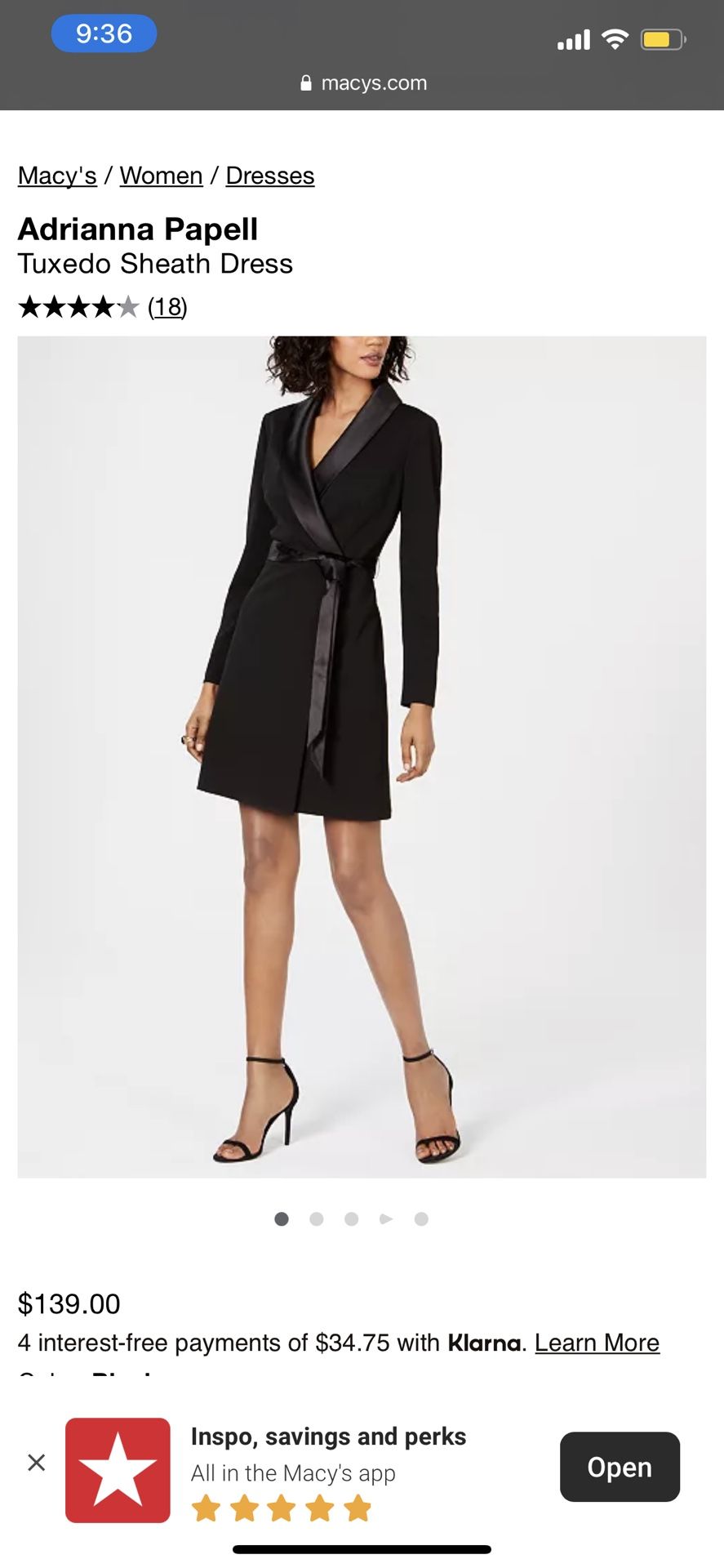 Black Cocktail Dress