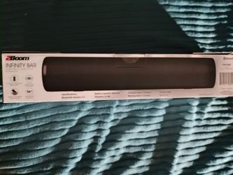 2 Boom infinity bar Bluetooth speaker brand new
