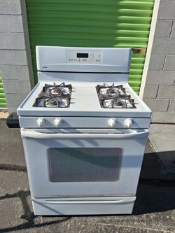Kenmore Elite White Gas Stove