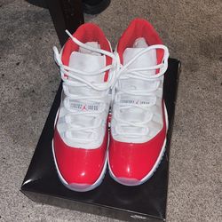 Cherry Red 11s Size 10