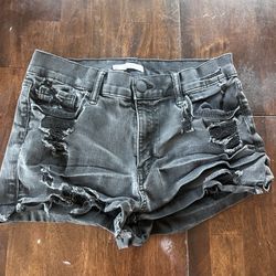 Black Sol Jean shorts