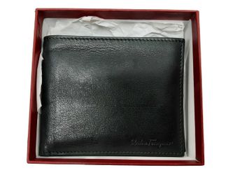 Ferragamo V7574 Black Wallet