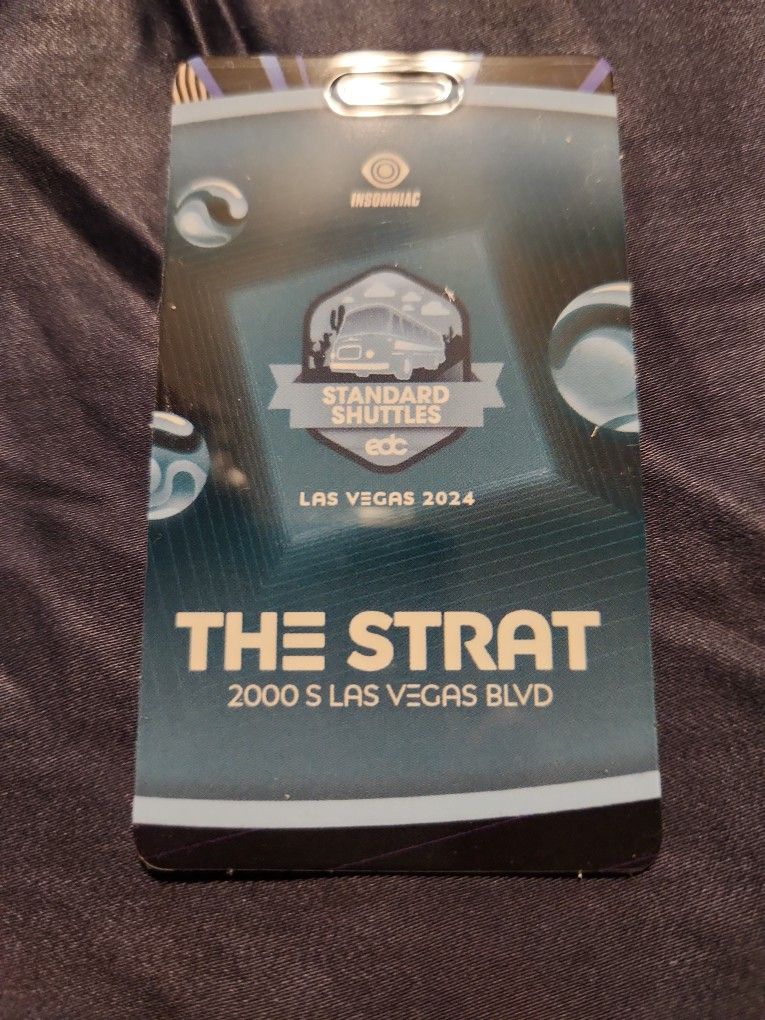 EDC Las Vegas The Strat Standard Shuttle Pass