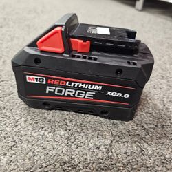 Milwaukee M18 18V Lithium-Ion REDLITHIUM FORGE XC 8.0 Ah Battery