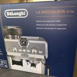 De'Longhi La Specialista Arte Evo Espresso Machine with Cold Brew EC9255M