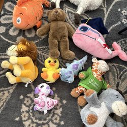 Batch Of Stuffed Animals
