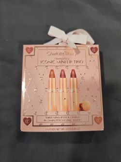 NEW -  Charlotte Tilbury Iconic Mini Lip Trio