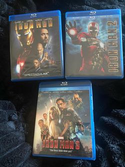 Iron Man 1, 2 & 3 Blu-ray Collection