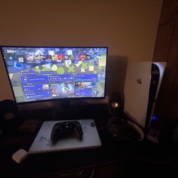 Ps5 And Monitor
