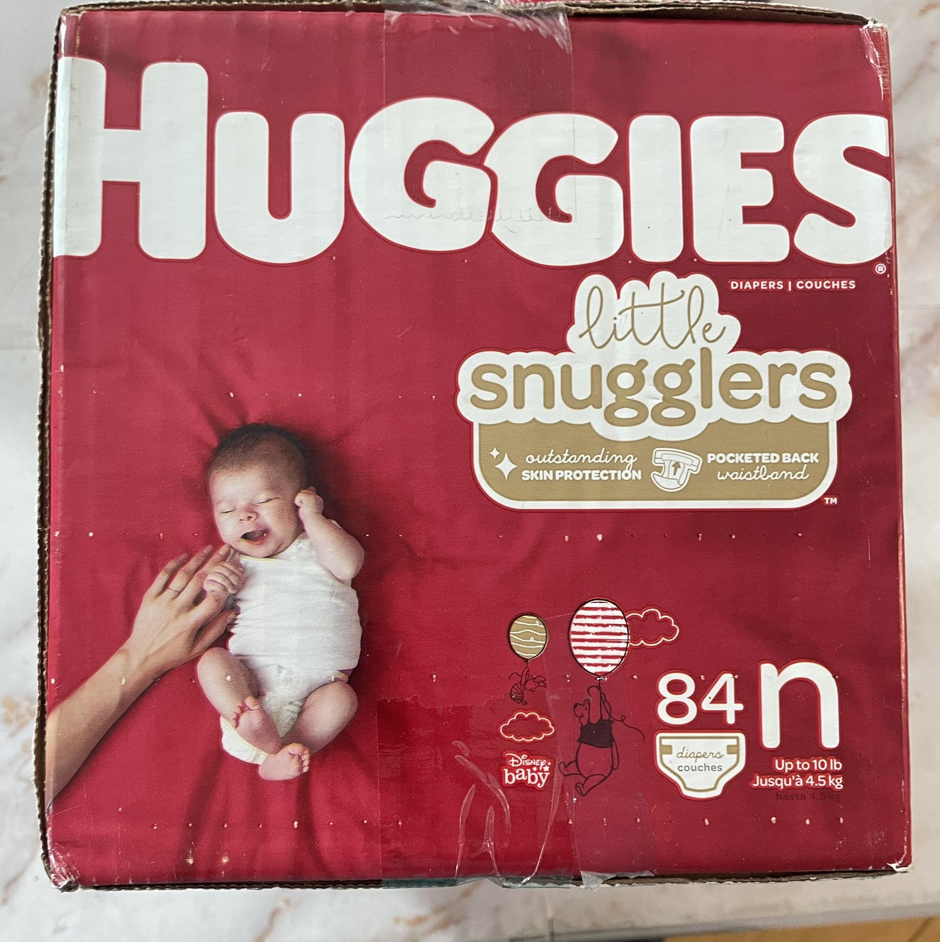 HUGGIES LITTLE SNUGGLERS DIAPERS