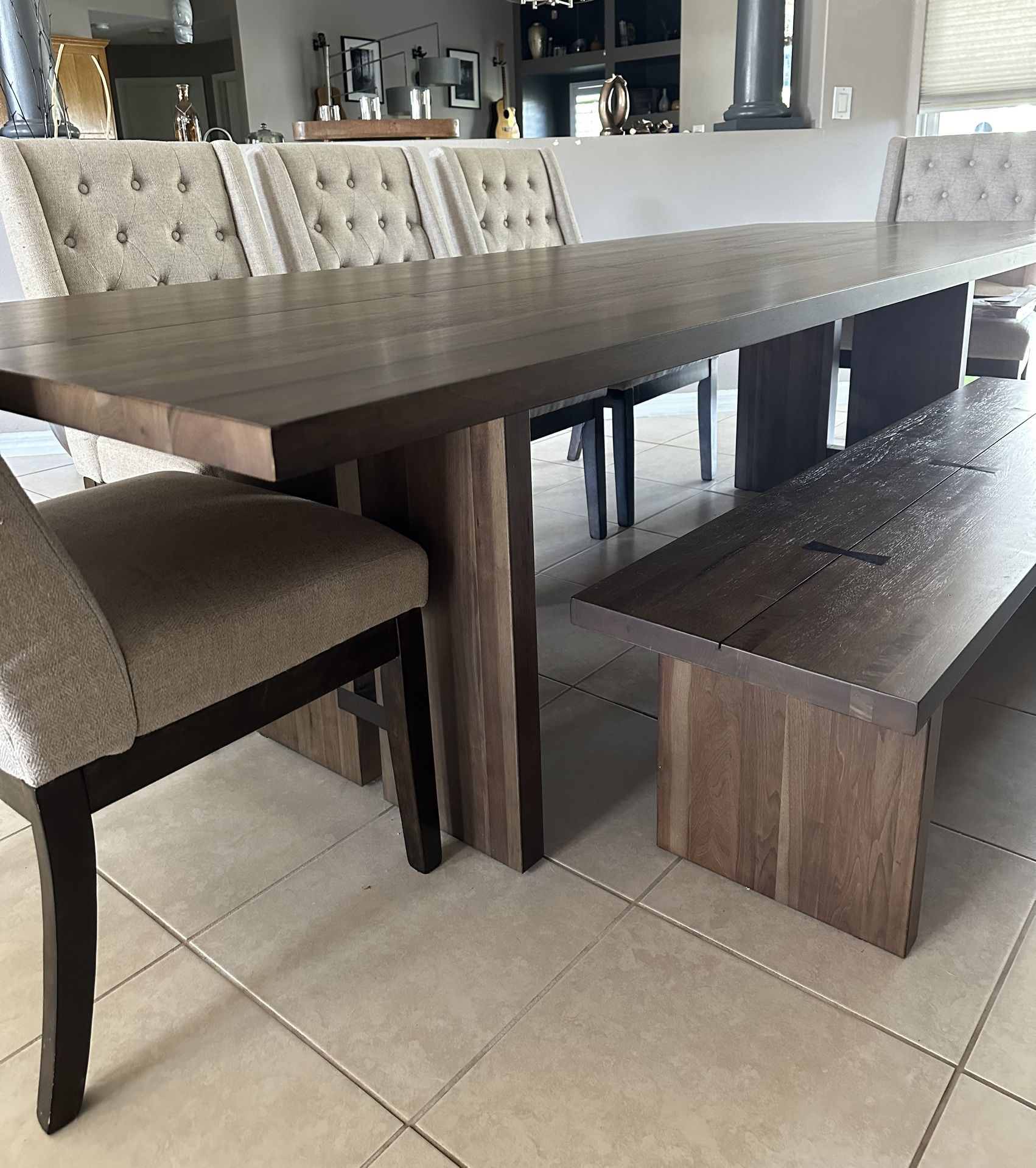 Crate And Barrel High End Dinning table Plus