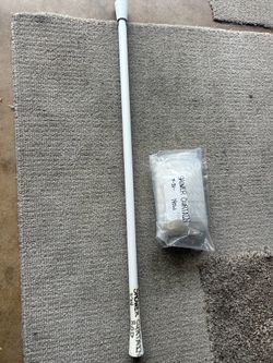 Shower curtain and rod