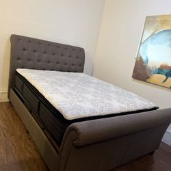 Queen Size Upholstery Bed 