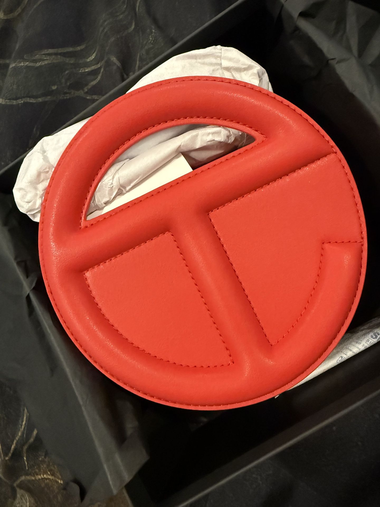 Brand New Red Telfar Minor Circle Bag