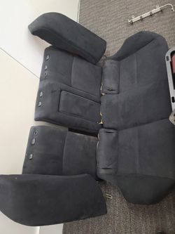 Ralliart Rear seats