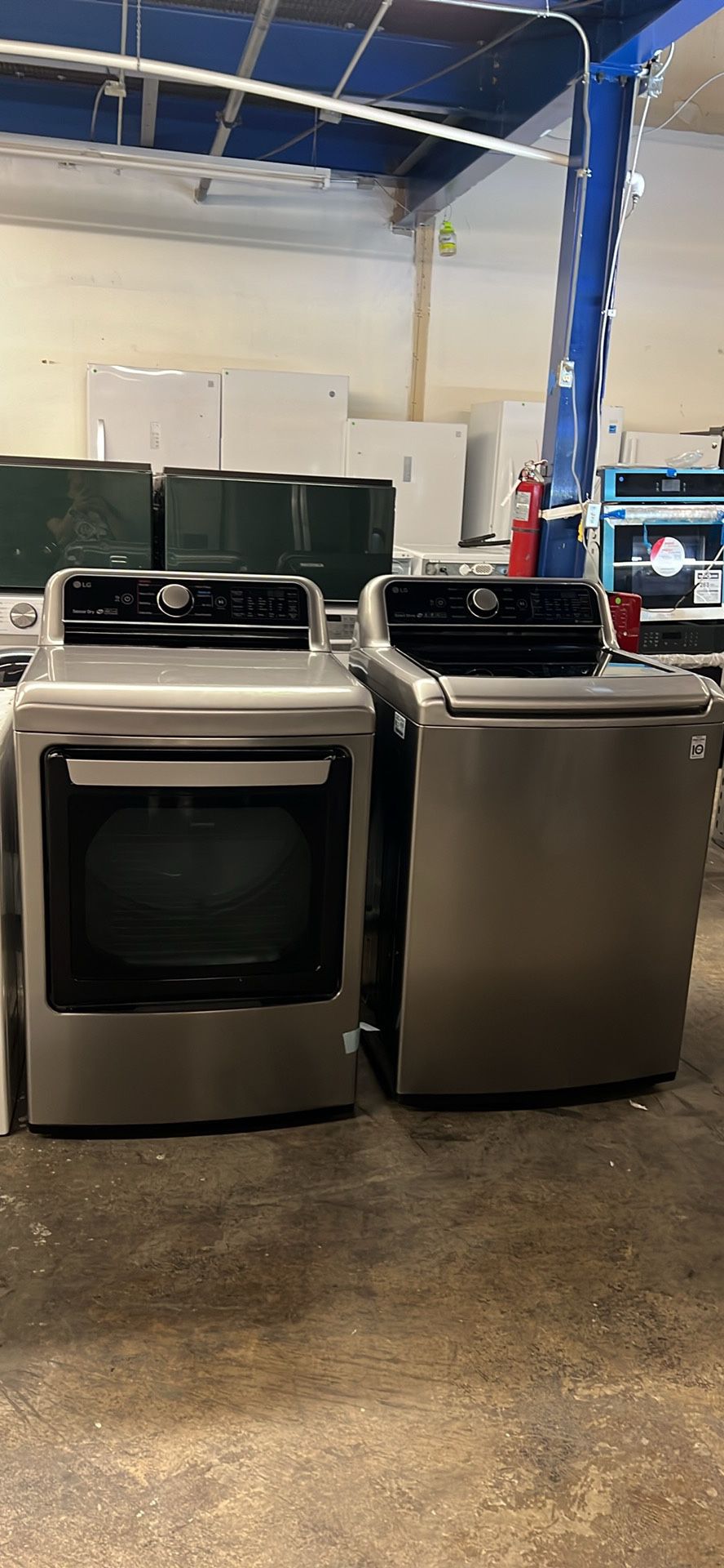 LG washer And Dryer With Warranty 