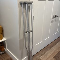 New Crutches And Walking Boot... Need One Or Both? Brand New