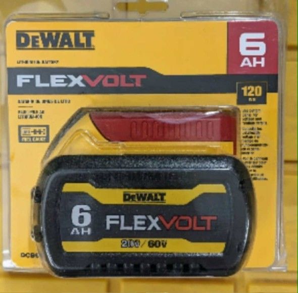 Dewalt Battery 6ah Flex Volt